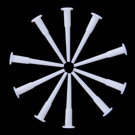 10 stk Yoga Ball Air Plug Fitness Treningsball Hopp Ball Air St