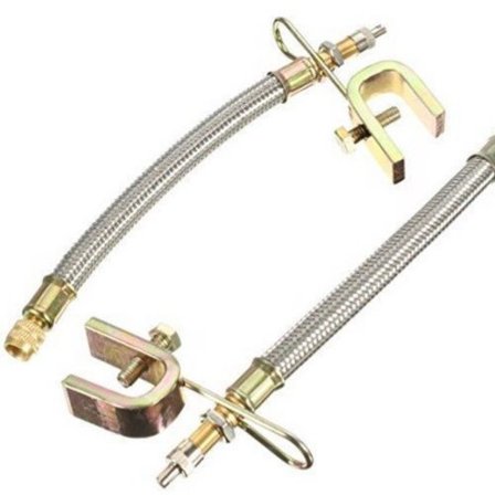 2-pakning, Ventilforlenger, Ventilforlenger for lastebil-, buss- og tilhengerdekk, 18 cm