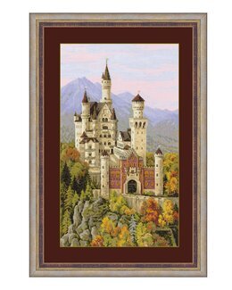 Stickpackung Bild Neuschwanstein