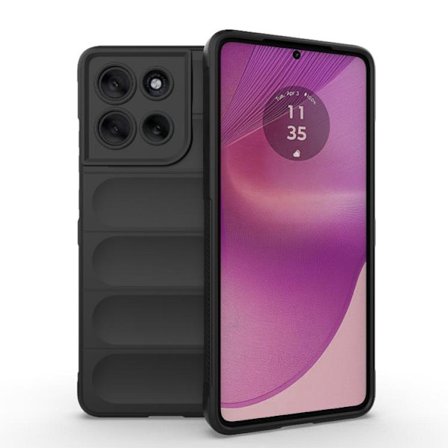 Motorola Moto G86 5G Skal med Magic Shield TPU + Flanell