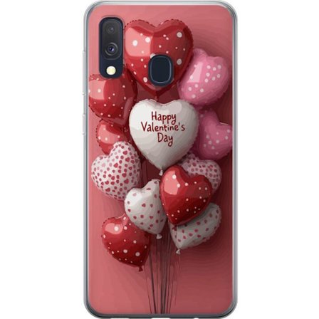 Kompatibel Mobilcover til Samsung Samsung Galaxy A40 Valentinsballoner