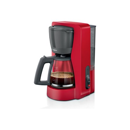 Bosch MyMoment TKA2M114 - kaffemaskin - djup röd/svart grå