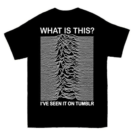 Joy Division jag har sett på Tumblr T-shirt