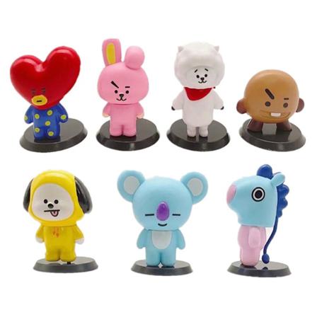 7 Stk/sett Bts21 Bangtan Boys Style 2