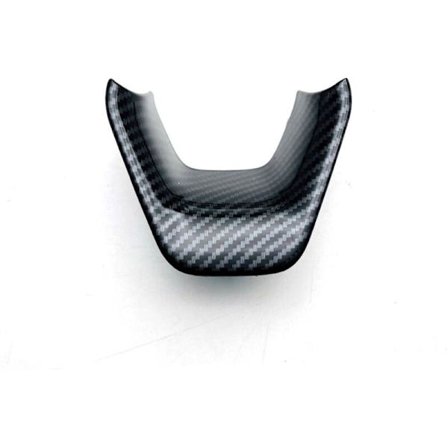 Dekorationsram klistermärke fiber bil ratt panel lock list för 2022 2023