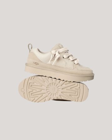 UGG W Lo Lowmel Cremefarben Schuhe Mädchen - Kids Brand Store