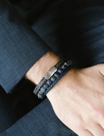 Steel & Barnett Luke Landon - Navy - M 20 - 21 cm