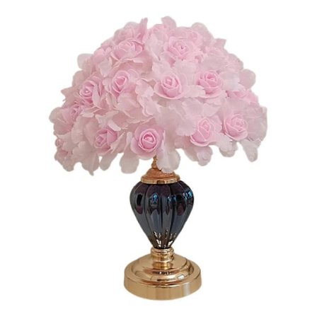 Nattbords- og skrivebordslampe med omgivelsesbelysning for studenthybel, soveroms kommode dekor