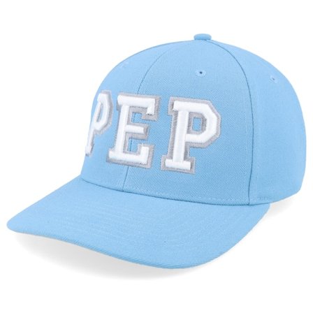 Iconic - Azul adjustable Boné - Pep 3d Logo Columbia Blue Adjustable @ Hatstore