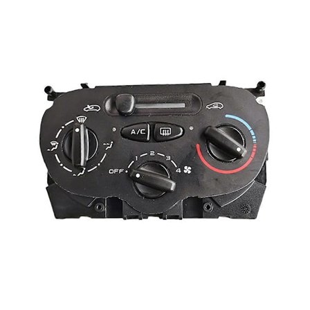Aircondition Kontrolpanel Plade Temperatur Varmelegeme Kontaktknap Kompatibel med Peugeot 206 207 307 C2 Citroen