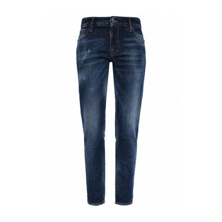 Dsquared2 Medium Waist Twiggy Jeans Blå, Dame