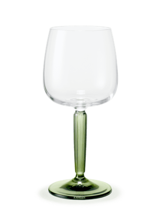 Kähler Hammershøi Hvitvinsglass Grønn 2stk