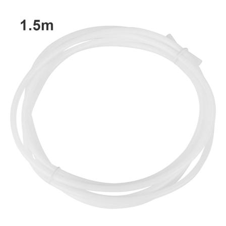 PTFE valkoinen bowdenputki 1,75 filamentille (2,0 mm sisähalkaisija / 4,0 mm ulkohalkaisija) 3D-tulostimille (1,5 M)