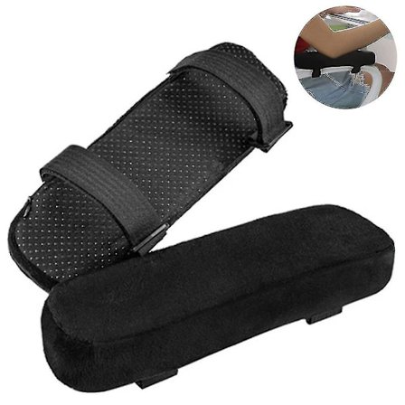 1 Par Stolsarmstödskuddar Armbågskudde Tryckavlastning Kontorsstol Gamingstol Armstöd med Memory Foam Armstödskuddar