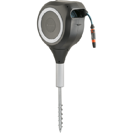 Gardena RollUp M Slangetrommel hvit, 20 m, Vanning