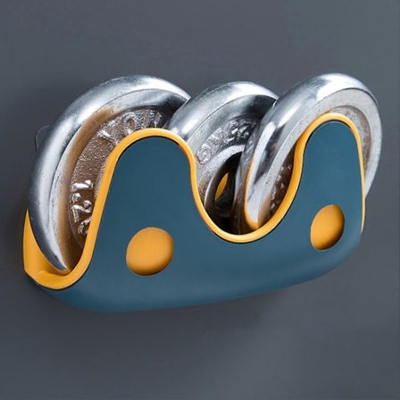 Grydelågsholder Dobbelt Lag Stærk Bæreevne Multifunktionel Lågsholder til Køkken Grøn