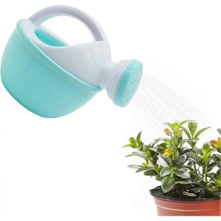 Børns vandkande, lille vandkande, børns vandkande, vandkande, børns vandkeddelbassin, børns haveredskaber blå