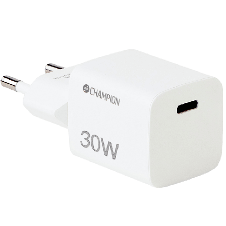 Champion Nordic Laddare 30w Pd Övriga tillbehör Vit