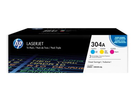 HP Toner CF372AM 304A 8,4K c/m/y 3/fp - Lyreco - Toner och bläck - Tonerkassetter - Toner HP