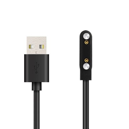 2 STK Smartwatch-lader USB-kabeldokkingstasjon for ladeledning