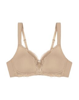 MODERN LACE+COTTON Bh utan bygel Beige - B95 - Triumph