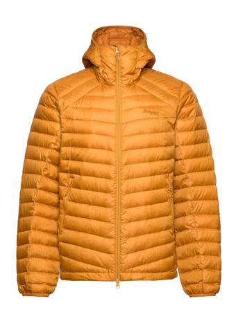 Rros Down Light Jkt W/Hood Outerwear Sport Jackets Padded Jackets Gull Bergans*Betinget Tilbud
