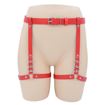Erotiske produkter lærklær bukse sett BDSM Bondage restriksjoner sele par flørting erotisk sexy klær sexleketøy for kvinner