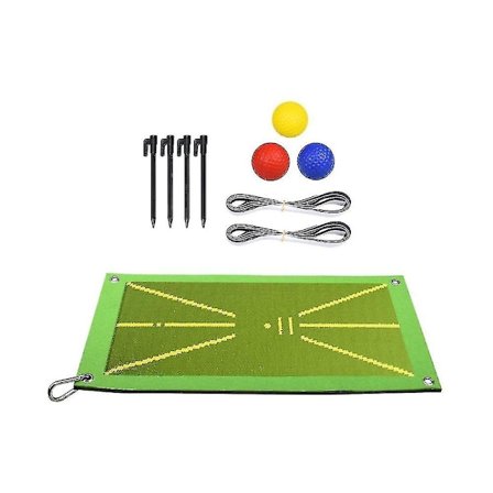 Golf Swing Analysator, Golf Træningsmåtte til Svingdetektion, Golf Svingmåtte, Golf Træningshjælp