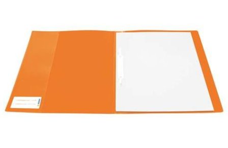 Herma Schnellhefter A4 orange transluzent PP 3St.