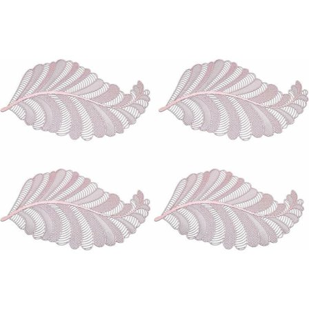 Paikkamattosetti, paikka, suunnittelijapaikka, valmistettu PVC:stä, liukumaton, lämmöneristävä, helppohoitoinen, moderniin, keittiöön, ruokapöytään, 