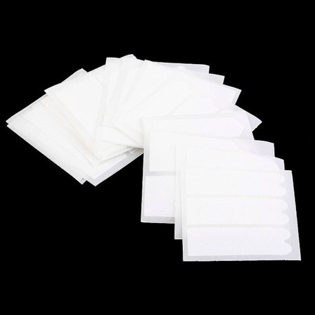 18 stk. Franske Manicure Neglekunst Tips Tape Sticker