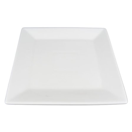 Fyrkantig Porslins Assietter - 12 pack