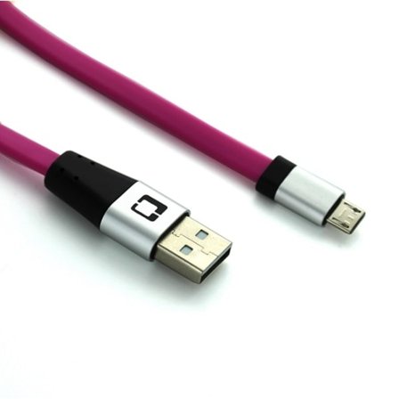 Covered Gear Micro-USB kabel 3 meter - Rosa