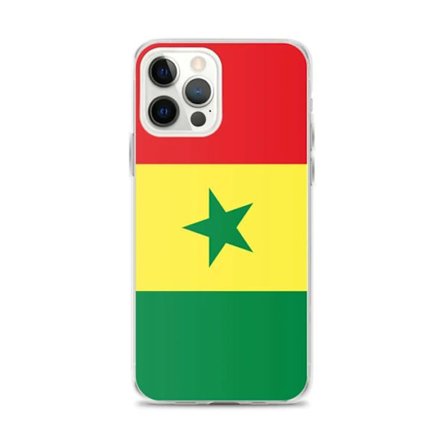 Coque Telefon Flagga Senegal - iPhone 12 Pro Max