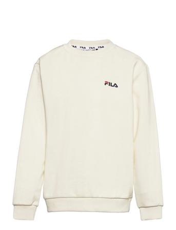 Skara Small Logo Crew Sweat White FILA