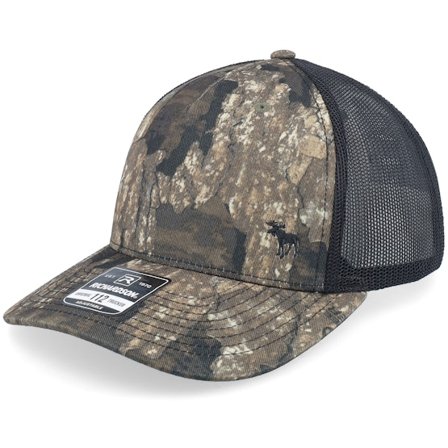 Hunter - Camo trucker Lippis - Tiny Moose 112pfp Realtree Timber/Black A-frame Trucker @ Hatstore