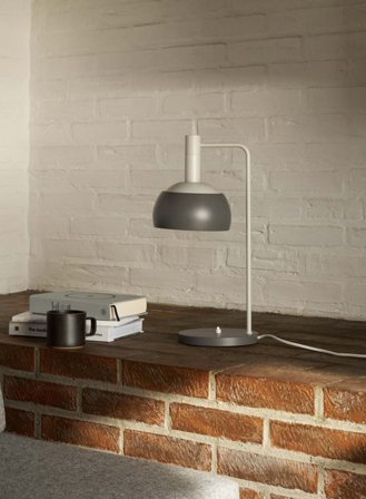 FJ Elements bordlampe - original grå