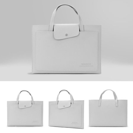 Laptopväska Axelhandväska GRÅ 13,3 14 tum 13,3 14 tum