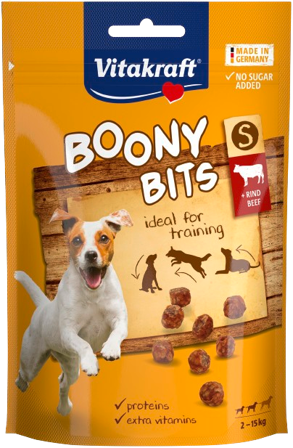 Vitakraft - Boony Bits Biff Small 55g - Hund - Hundegodbiter & tyggebein - Belønningsgodbiter for hund - ZOO.no
