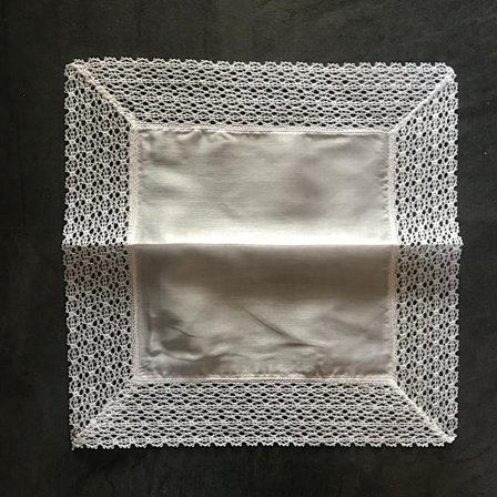 OMGÅENDE LEVERANS FRÅN SVERIGE! SEX-PACK Damnäsdukar Spetsnäsdukar