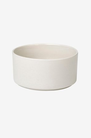 Blomus - Syvä kulho Pilar, halk. 14 cm - Valkoinen - Tarjoilu- & salaattikulhot - - Homeroom