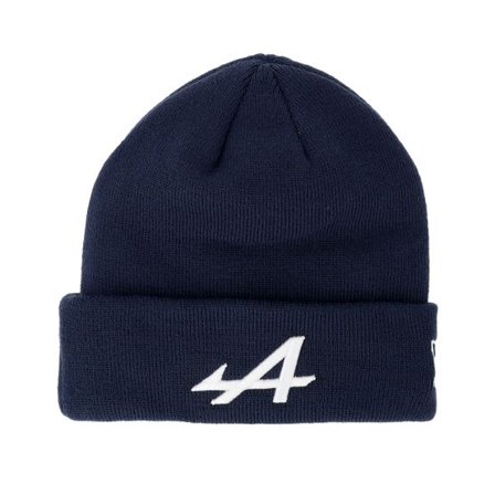 New Era - Motor Blå cuff Beanie - Alpine F1 26 Essential Beanie Navy Cuff @ Hatstore
