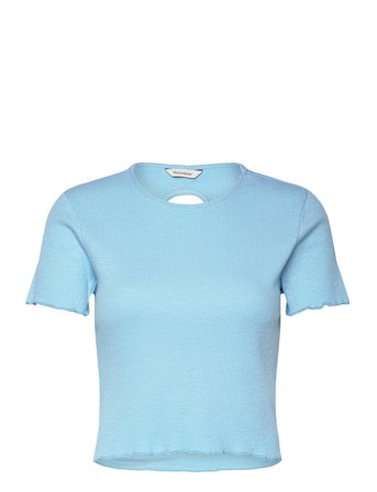 HOLZWEILER Tree Cropped Tee - Blue - S
