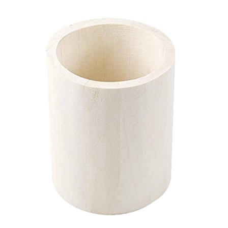 Rund pennhållare i trä, pennställ, skrivbordsorganisatör, kontorsmaterial, rund pennhållare i trä