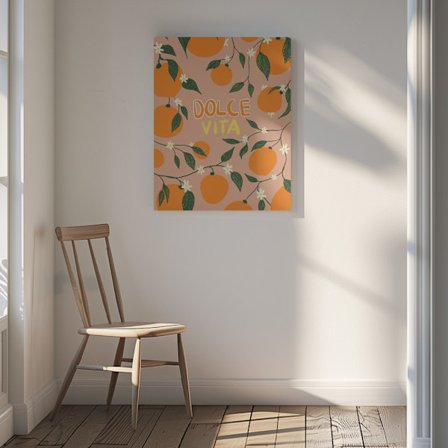 Dolce Vita & Oranges Canvastavla 30x40 cm