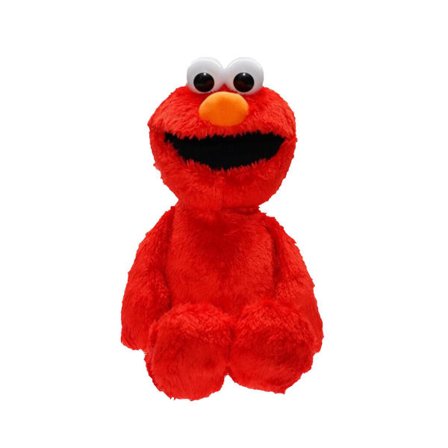 Sesamgade ELMO Elmo kage plyslegetøj plysdukke A A-yux