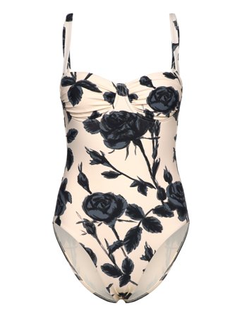 Rococo Ruched Underwire Piece Cream Seafolly