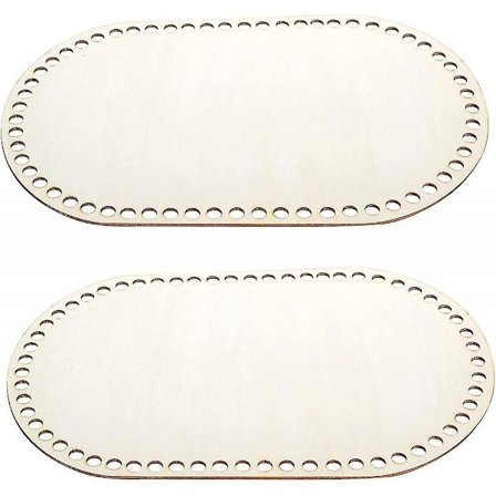 Kurvebund Hæklet Trækurvebund Hækleværktøj Hjemmelavet Gulvtilbehør (oval