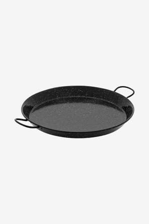 Vaello - Emaljerad Paellapanna 40 cm - Musta - Paistinpannut & grillpannut - - Homeroom