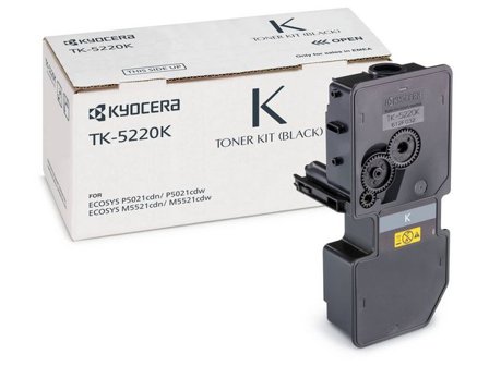KYOCERA Toner TK-5220K 1,2K svart - Lyreco - Toner och bläck - Tonerkassetter - Toner Kyocera